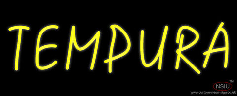Yellow Tempura Neon Sign 