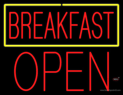 Open For Breakfast Sign Restaurant Neon Signs – Custom-Neon-Sign
