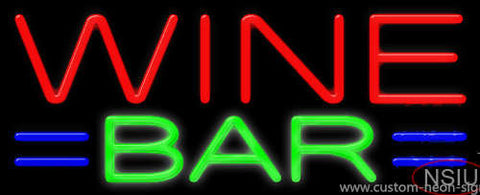 Wine Bar Neon Sign