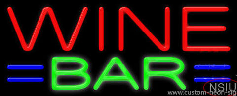 Wine Bar Neon Sign 