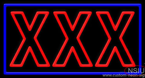 Xxx Neon Sign