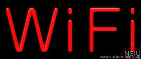 Wi Fi Neon Sign