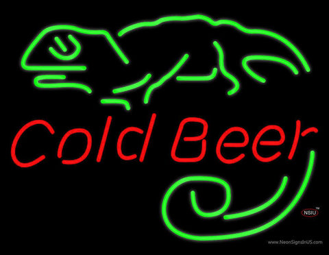 Cold Beer Bar Real Neon Glass Tube Neon Sign