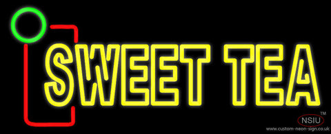 Yellow Sweet Tea Neon Sign 