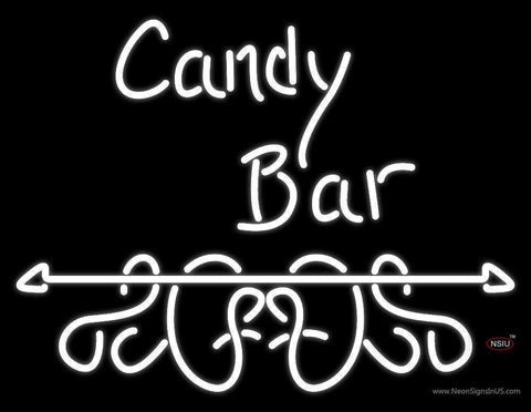 Candy Bar Real Neon Glass Tube Neon Sign 