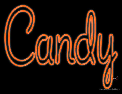 Candy Real Neon Glass Tube Neon Sign