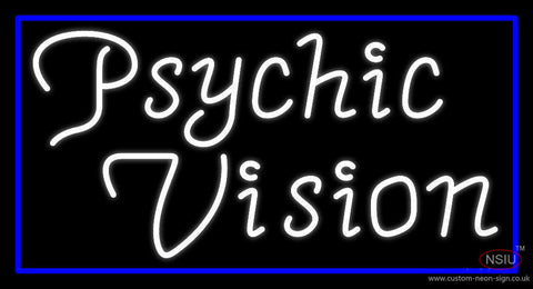 White Psychic Vision Neon Sign 