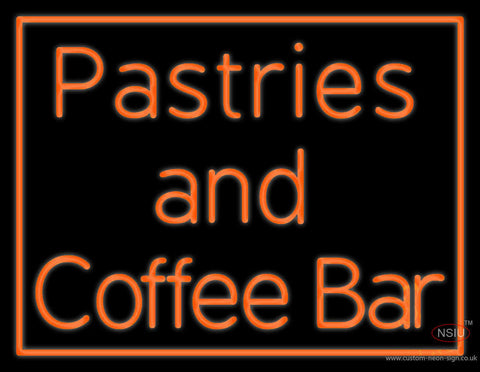 Pastries N Coffee Bar Neon Sign