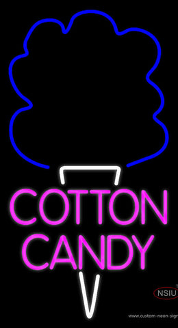 Pink Cotton Candy Neon Sign