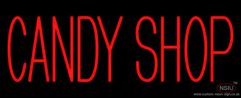 Red Candy Shop Neon Sign 