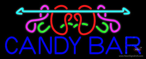 Candy Bar Real Neon Glass Tube Neon Sign 