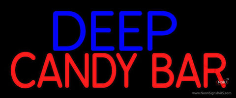 Deep Candy Bars Real Neon Glass Tube Neon Sign