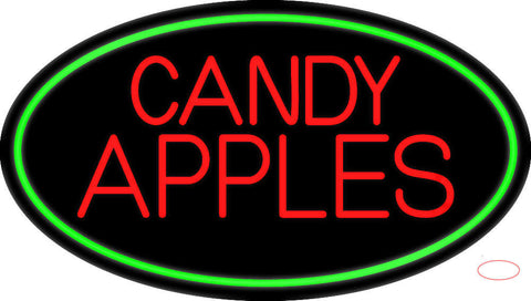 Red Candy Apples Neon Sign 