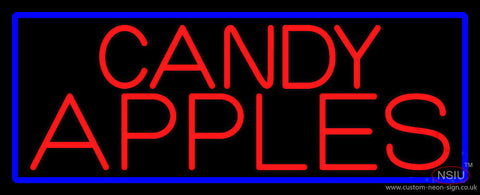 Red Candy Apples Neon Sign