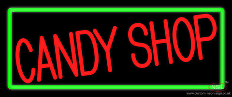 Red Candy Shop Neon Sign 