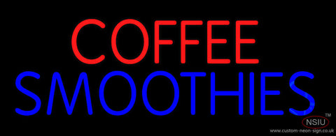 Red Coffee Smoothies Neon Sign 