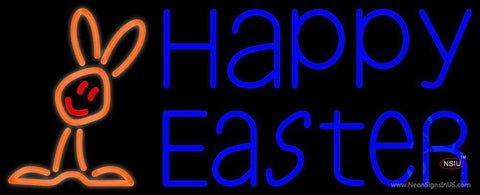 Happy Easter With Egg  Neon Sign 