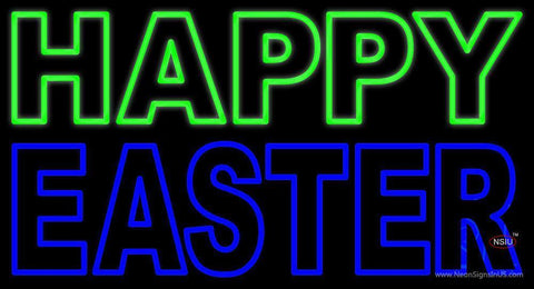 Happy Easter With Egg  Neon Sign