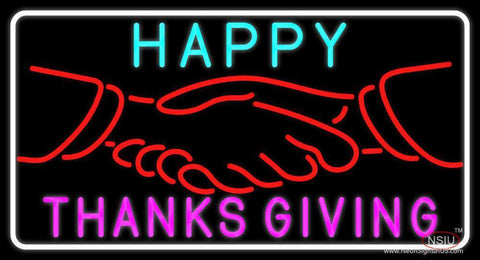 Happy Thanksgiving  Neon Sign