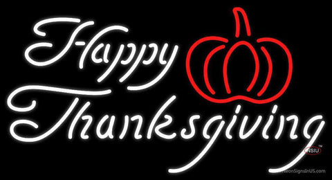 Happy Thanksgiving Neon Sign