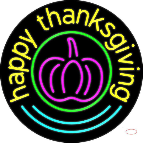 Happy Thanksgiving  Neon Sign