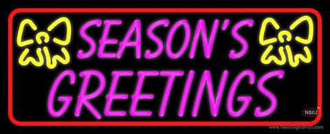 Seasons Greetings  Neon Sign