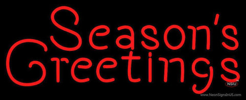 Seasons Greetings Neon Sign 