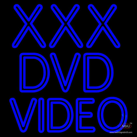 Xxx Dvd Video Real Neon Glass Tube Neon Sign 