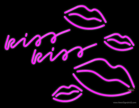 Kiss Neon Sign