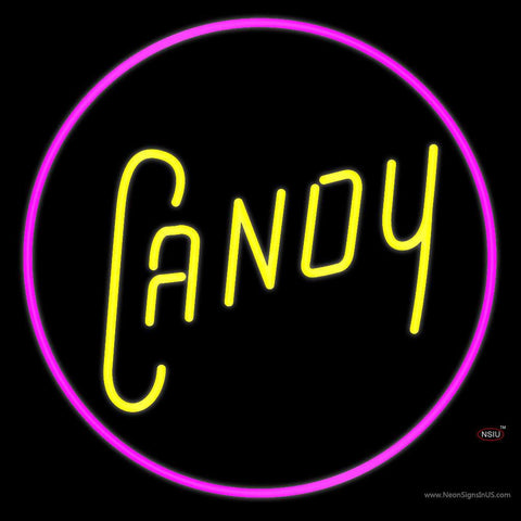 Candy Real Neon Glass Tube Neon Sign