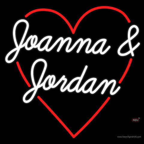 Joanna And Jordan Neon Sign