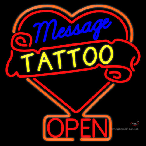 Custom Tattoo Neon Sign 
