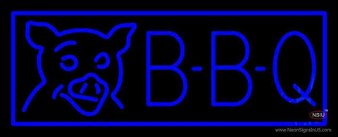 Blue BBQ Neon Sign