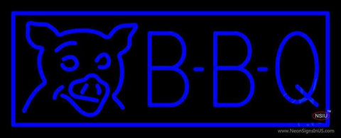 Blue BBQ Neon Sign 