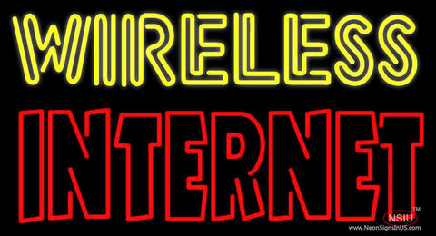 Wireless Internet Real Neon Glass Tube Neon Sign