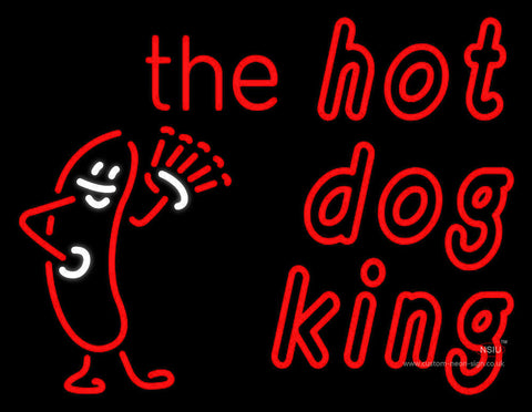 The Hot Dog King Neon Sign 