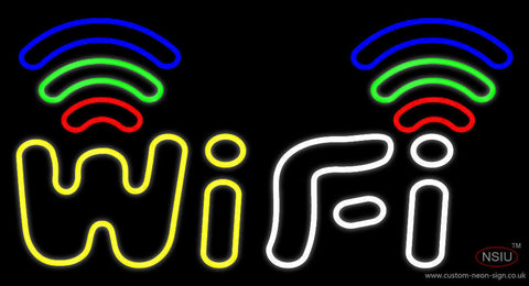 Wifi Multi Color Neon Sign 