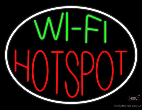 Wi Fi Hotspot  Neon Sign