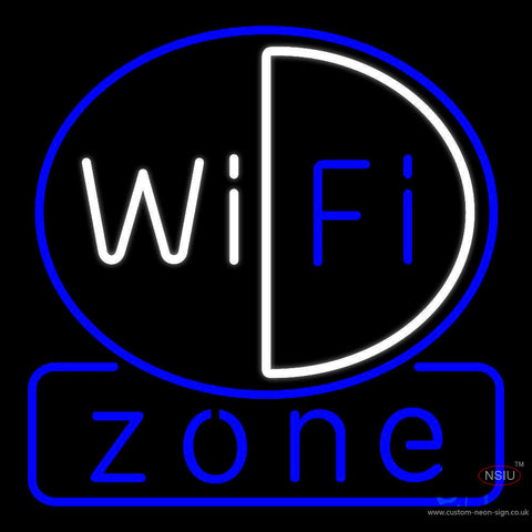 Wi Fi Zone  Neon Sign