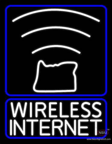 Wireless Internet Real Neon Glass Tube Neon Sign 