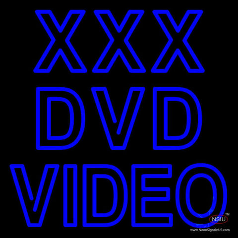 Xxx Dvd Video Real Neon Glass Tube Neon Sign