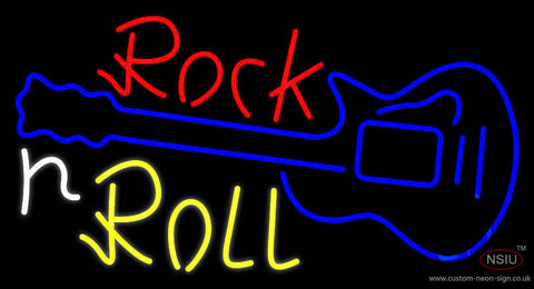 White Rock N Roll  Neon Sign 