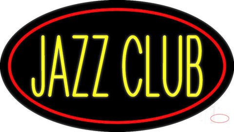 Yellow Jazz Club  Neon Sign