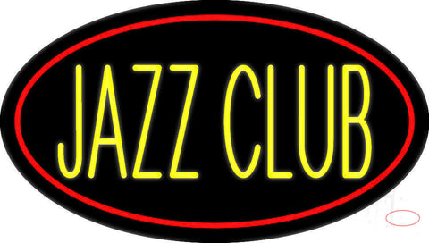 Yellow Jazz Club  Neon Sign 