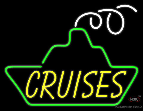 Yellow Cruises Neon Sign 