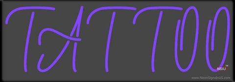 Custom Tattoo Logo Real Neon Glass Tube Neon Sign 
