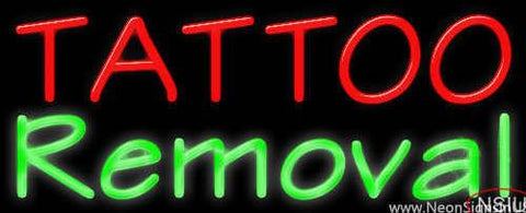 Tattoo Removal Real Neon Glass Tube Neon Sign 