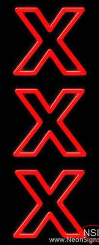 Xxx Real Neon Glass Tube Neon Sign