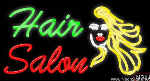 Hair Salon Real Neon Glass Tube Neon Sign