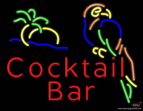 Cocktail Bar Real Neon Glass Tube Neon Sign